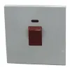T6 white 20A wall socket, suitable for home, hotel and office use Item Picture